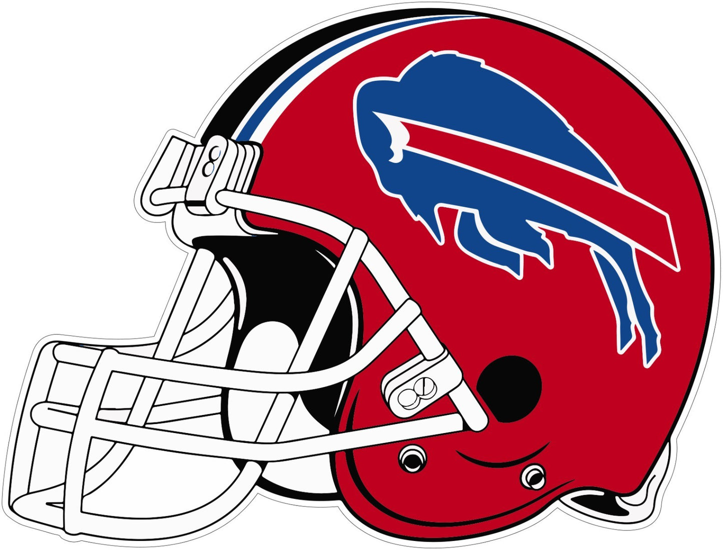 Buffalo Bills Logo - Die Cut Laminated Vinyl Sticker Decal NFL car window