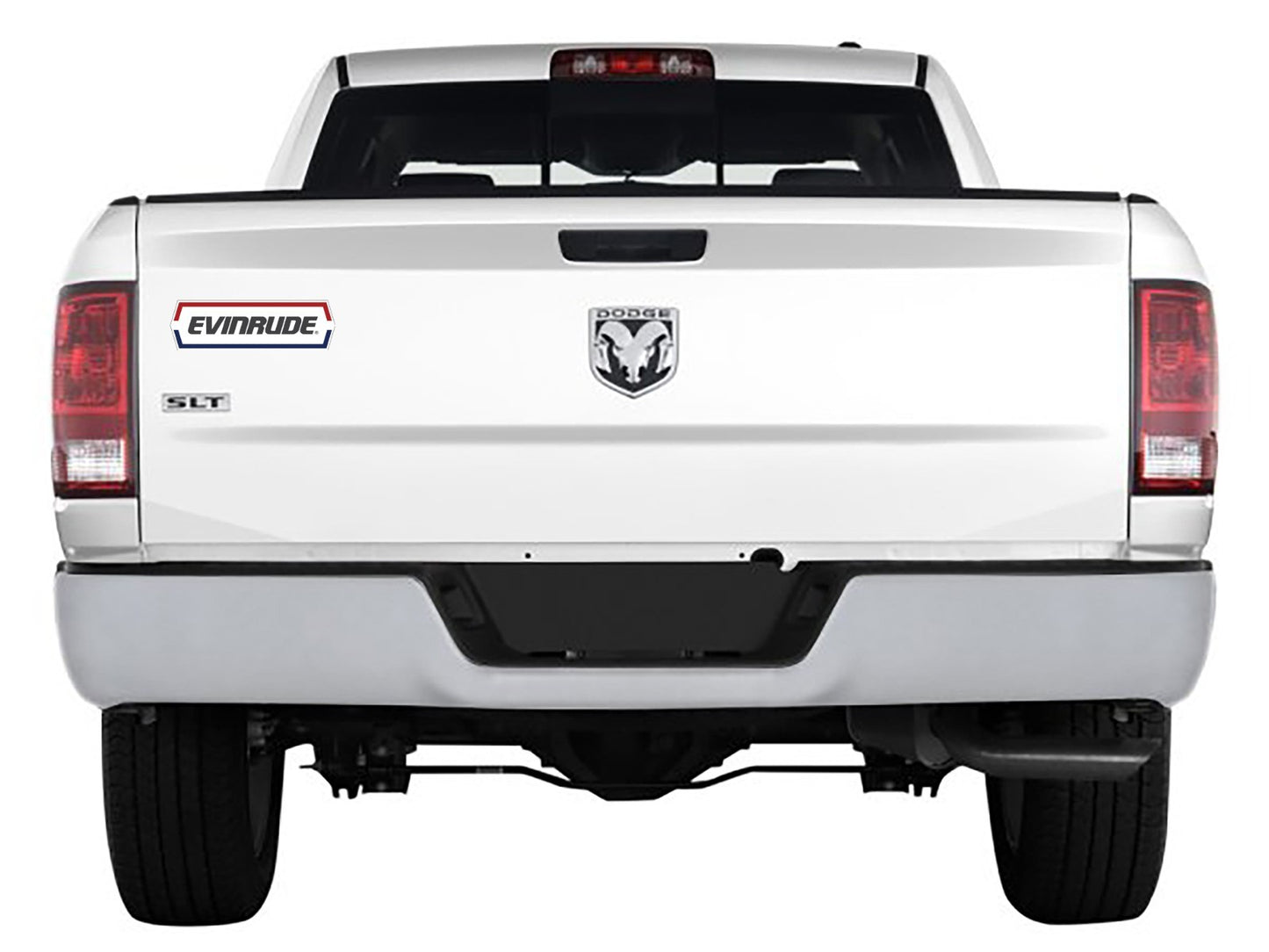 2x Evinrude Outboard Logo Die Cut Laminated Vinyl Decal Sticker | Choose Sizes