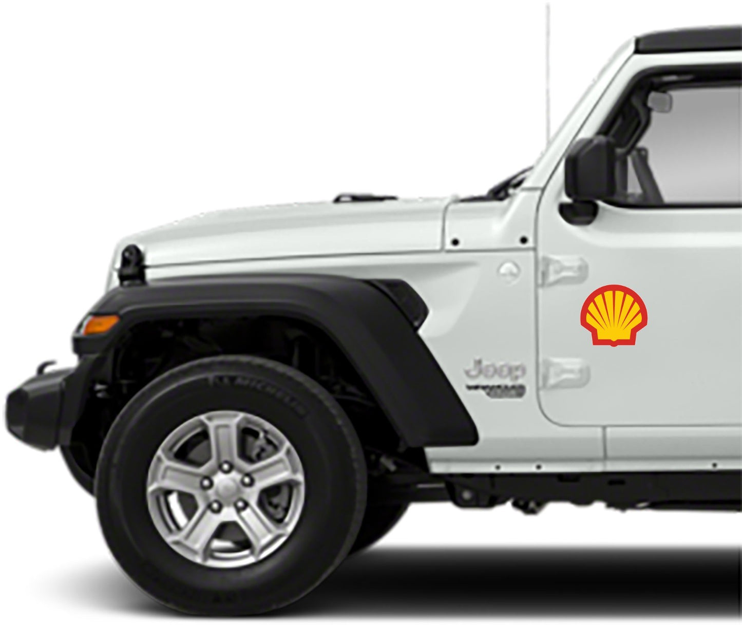 Shell Motor Oil Racing Gasoline Sticker Vinyl Decal | Choose Size window door