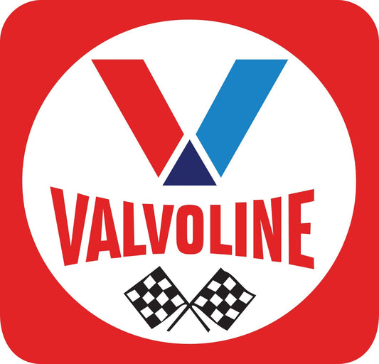 Valvoline Motor Oil Racing Sticker Vinyl Decal | Choose Size