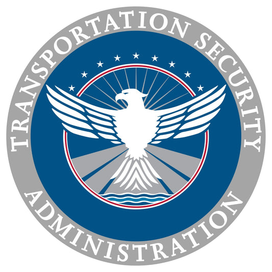TSA Transportation Security Admin Sticker Waterproof Vinyl Decal Car