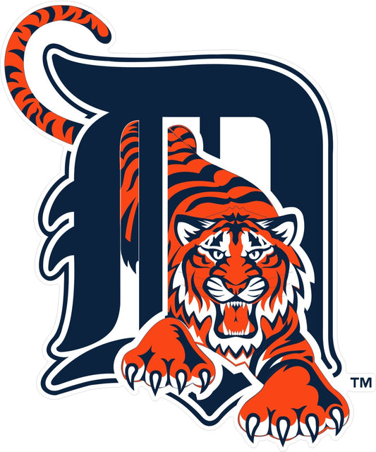 Detroit Tigers Emblem Logo Baseball Sticker Waterproof Vinyl Decal Car
