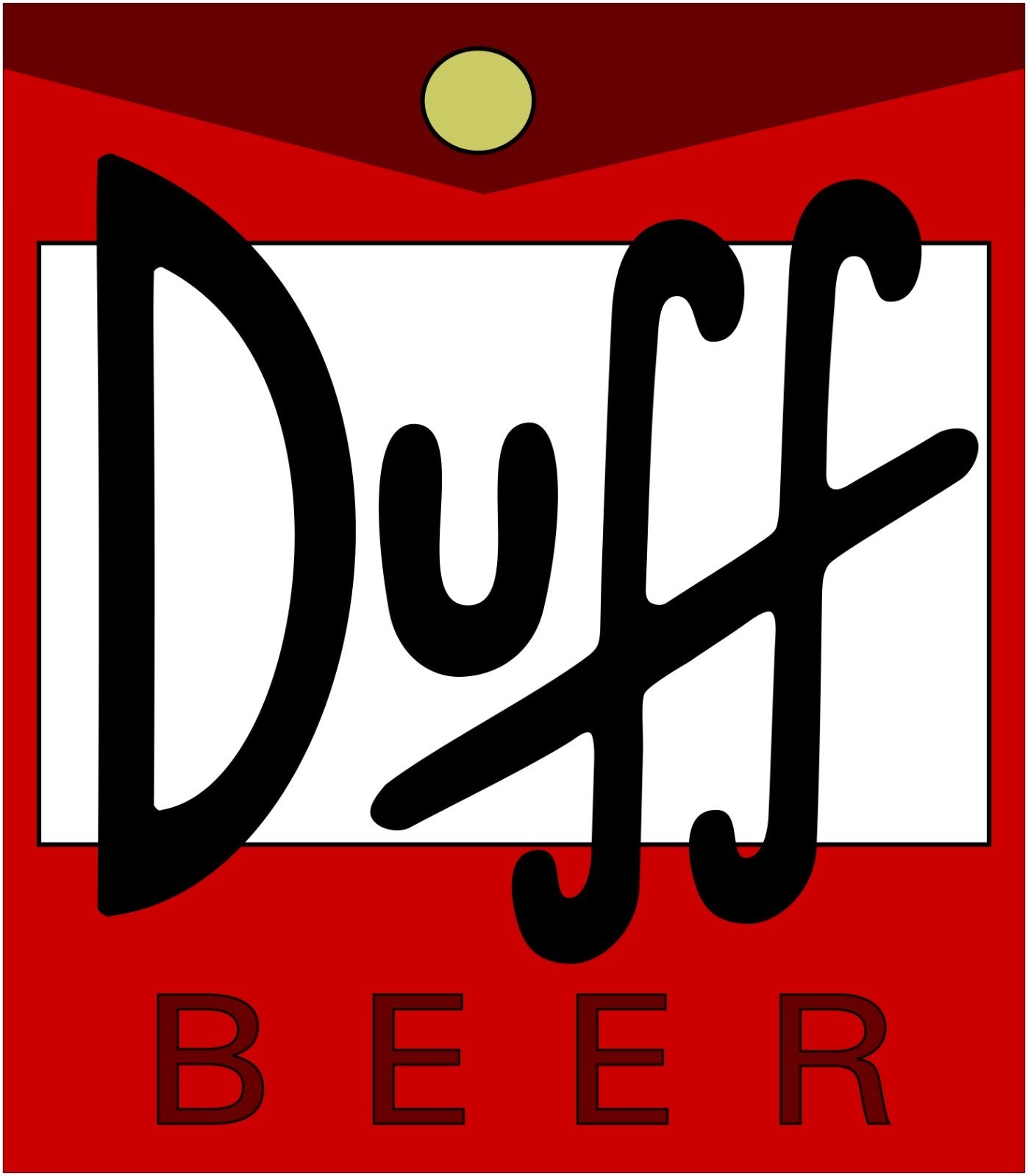 Duff Beer Sticker Vinyl Decal | Different Sizes - Outdoor