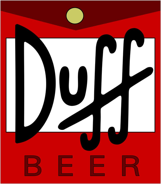Duff Beer Sticker Vinyl Decal | Different Sizes - Outdoor