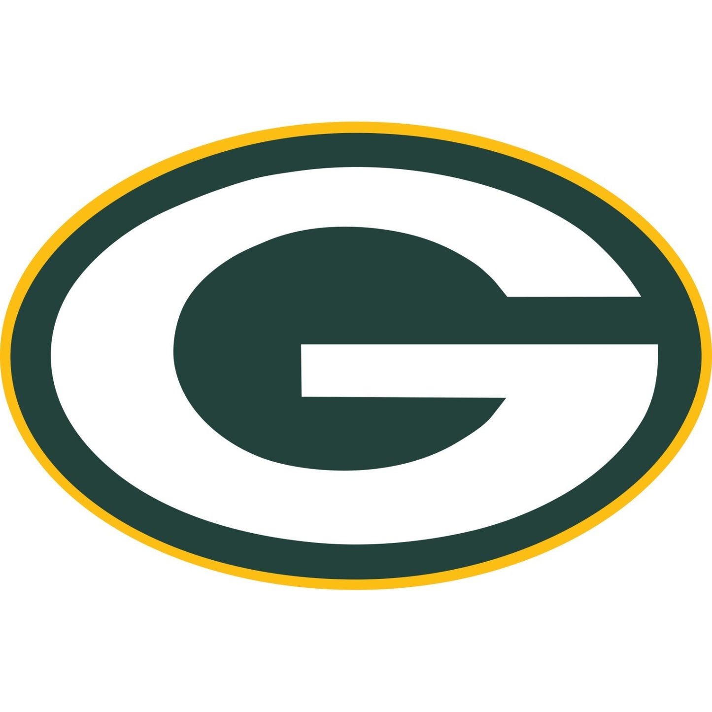 Green Bay Packers Indoor Wall Vinyl Decal Sticker 5" - 52"
