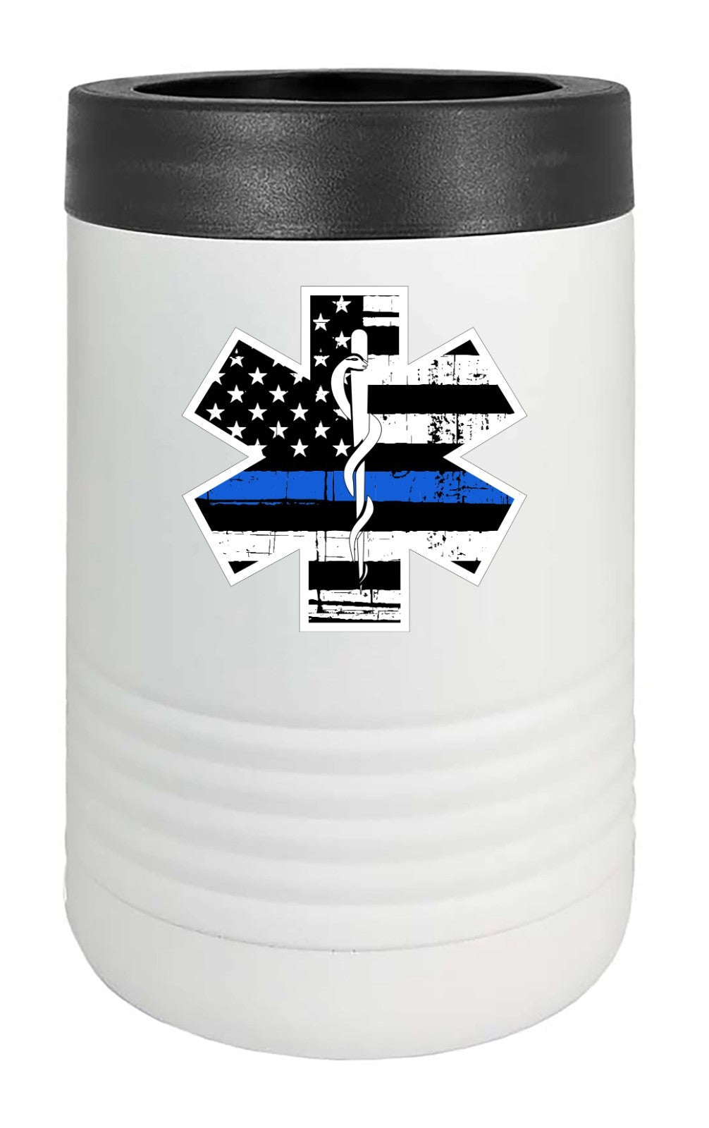 Star of Life Thin Blue Line Vinyl Decal EMS police EMT law enforcement *Sizes*