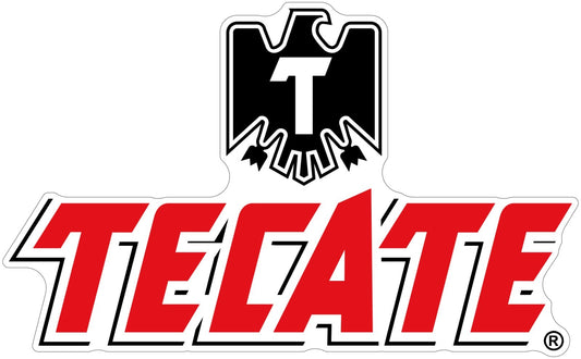 Tecate Beer Logo Sticker Vinyl Decal | Different Sizes - Outdoor