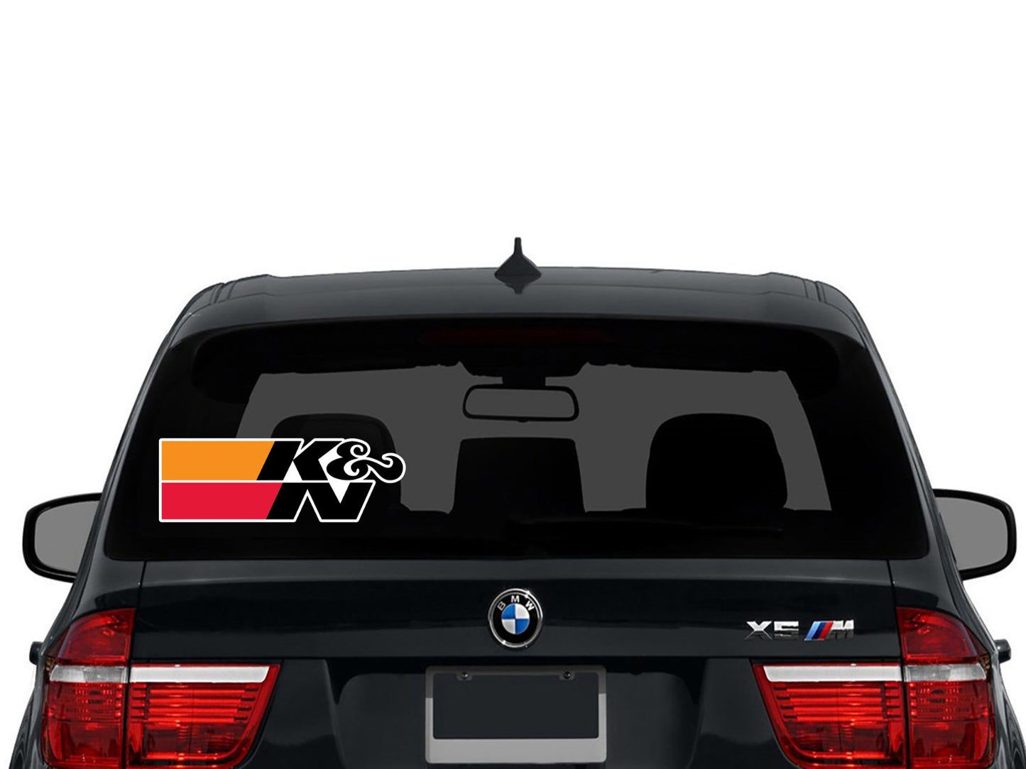 2x K&N Filters KN Logo Die Cut Laminated Vinyl Decal Sticker Choose Sizes racing