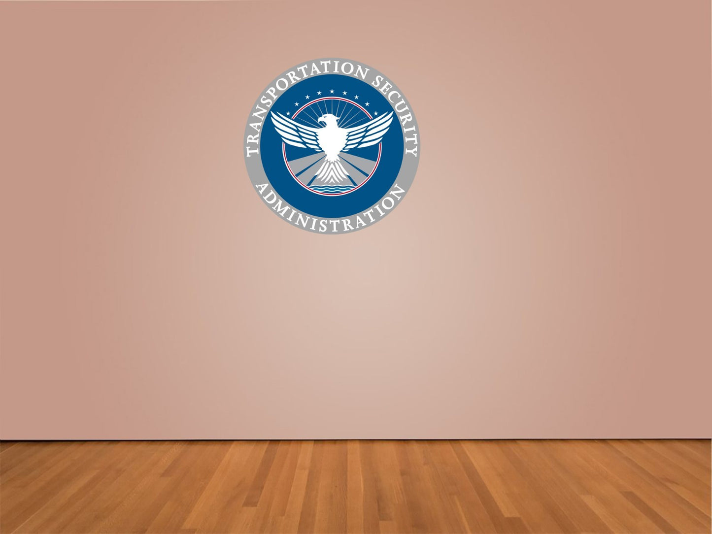 TSA Transportation Security Admin Logo Indoor Wall Vinyl Decal Sticker 5 - 52"