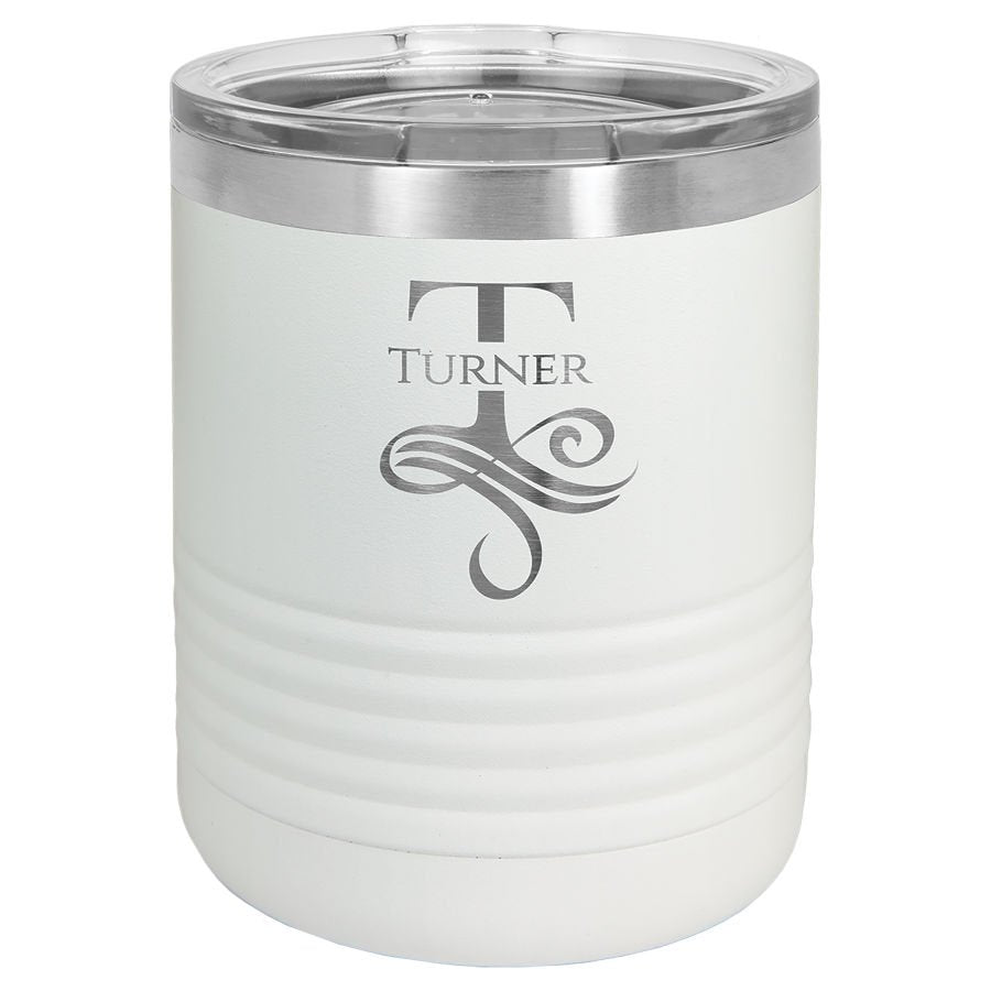 10 oz. Vacuum Insulated Ringneck Tumbler with Clear Lid