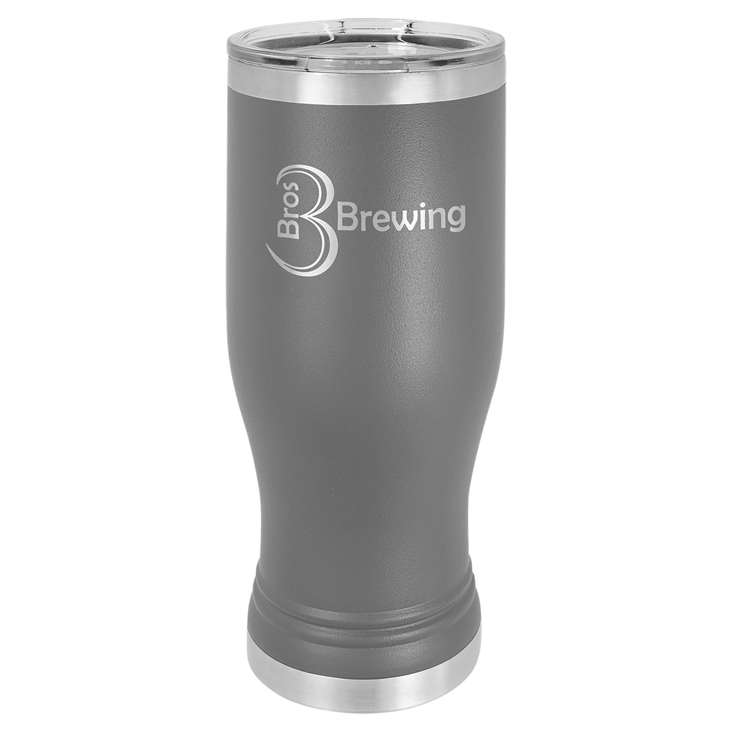 20 oz. Pilsner Polar Camel with Clear Lid