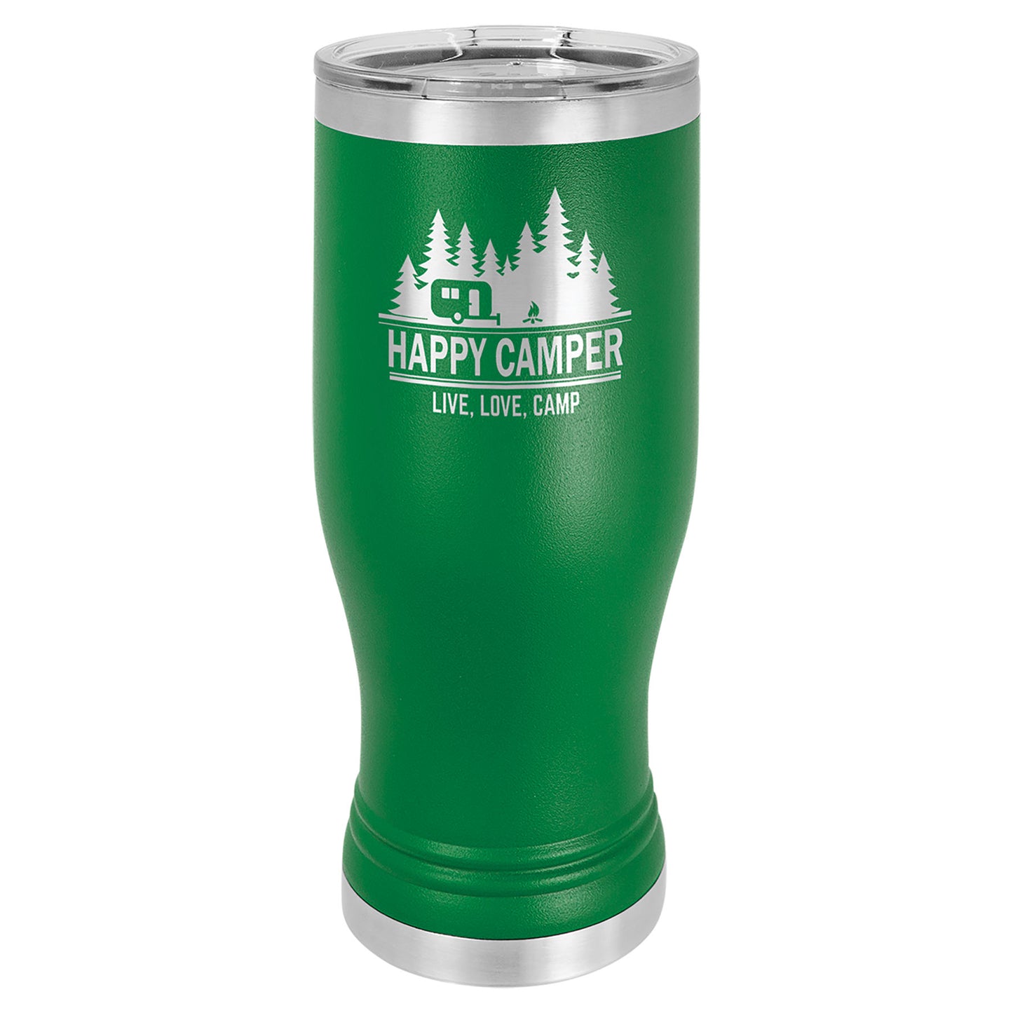20 oz. Pilsner Polar Camel with Clear Lid