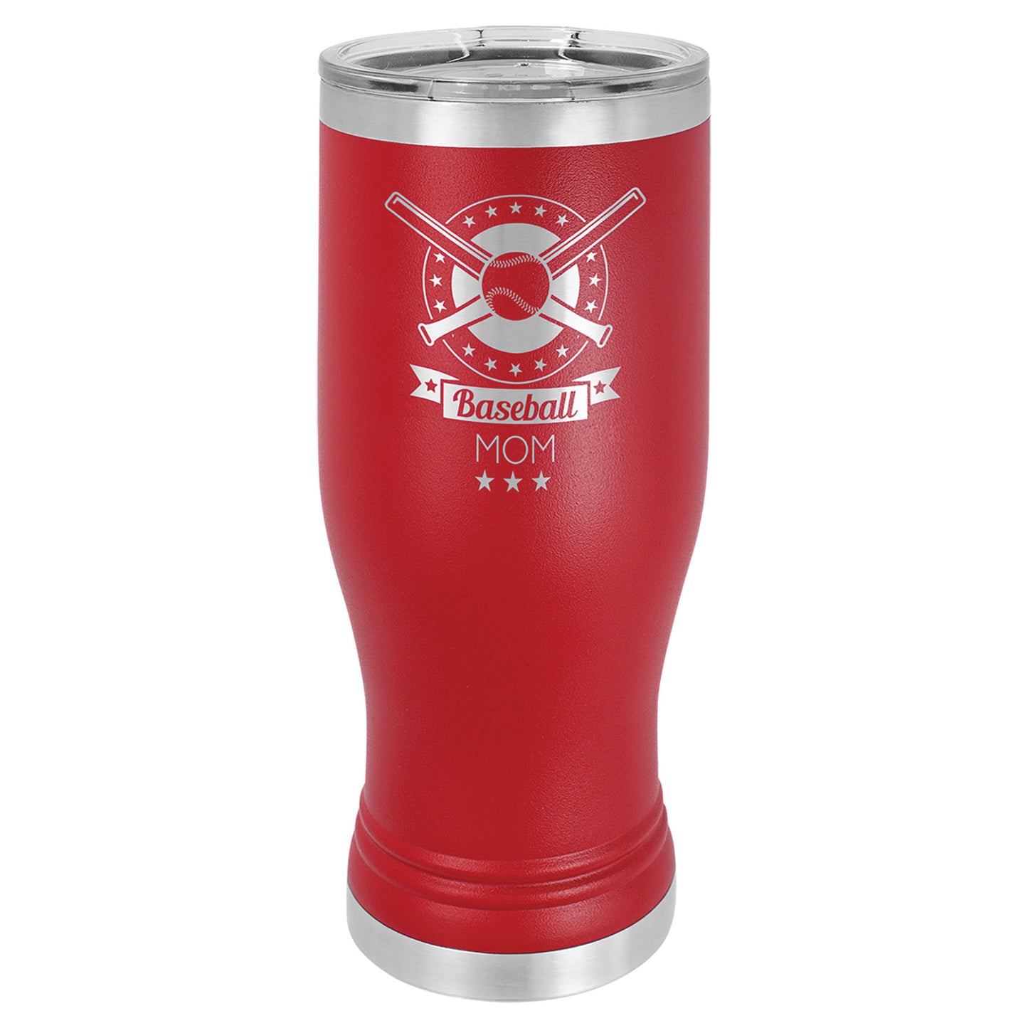 20 oz. Pilsner Polar Camel with Clear Lid