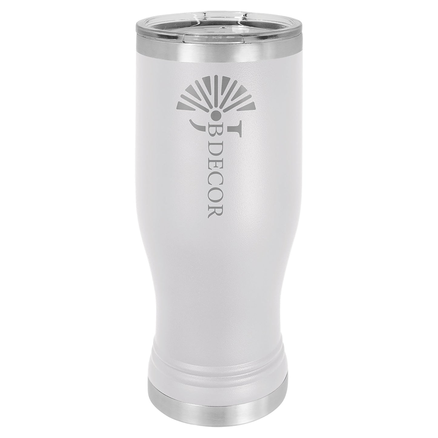 20 oz. Pilsner Polar Camel with Clear Lid