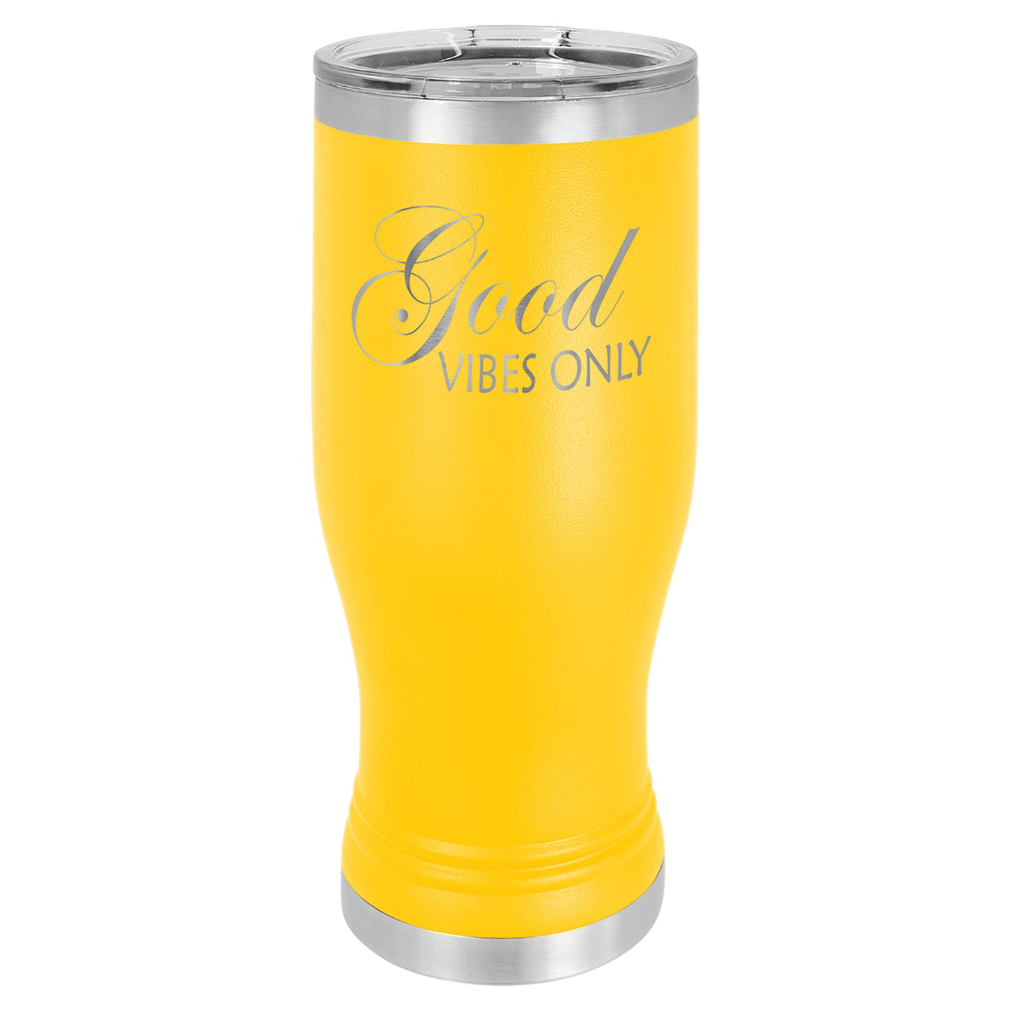 20 oz. Pilsner Polar Camel with Clear Lid