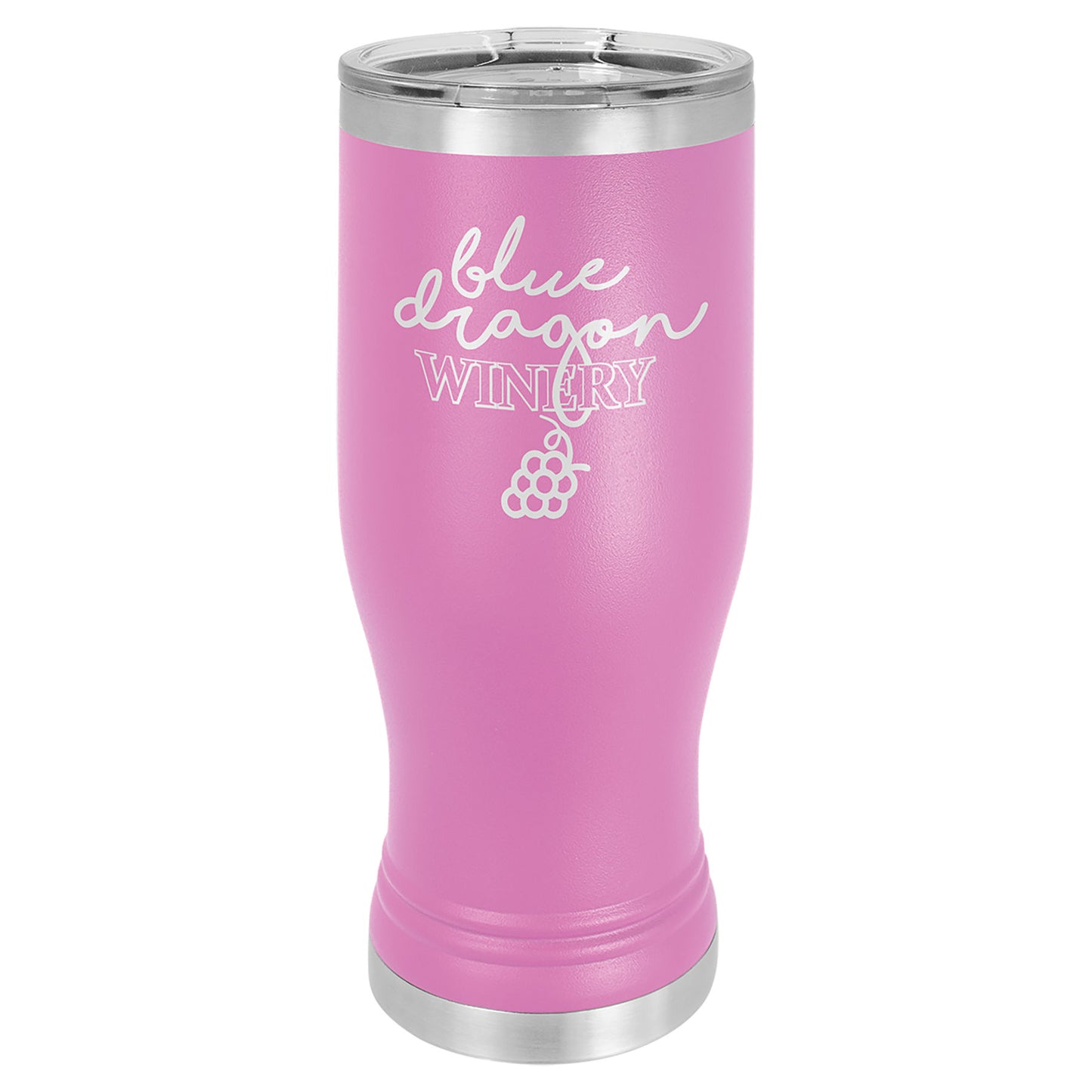 20 oz. Pilsner Polar Camel with Clear Lid
