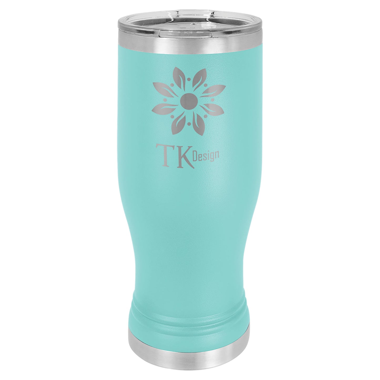 20 oz. Pilsner Polar Camel with Clear Lid