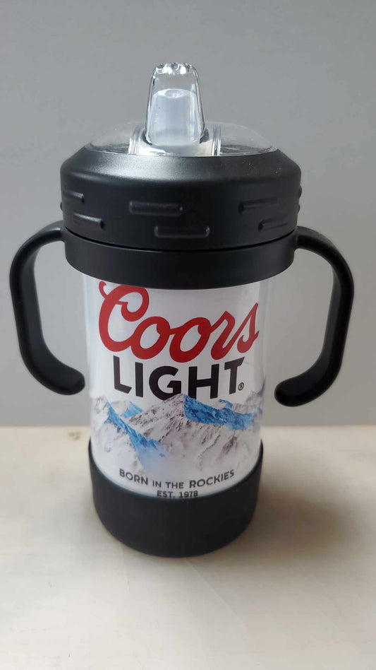 Coors Light Mountains White - Sippy Cup