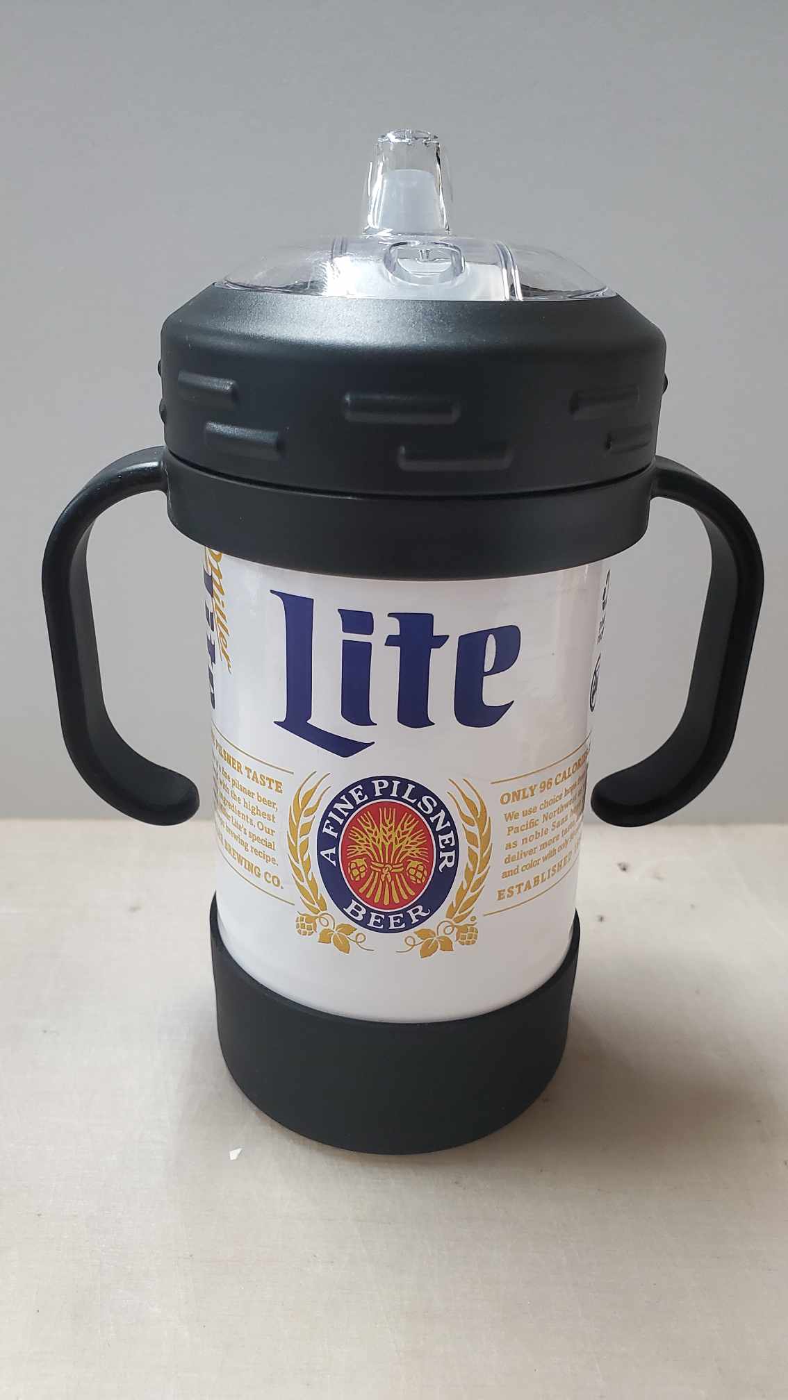 Miller Lite Can -Sippy Cup