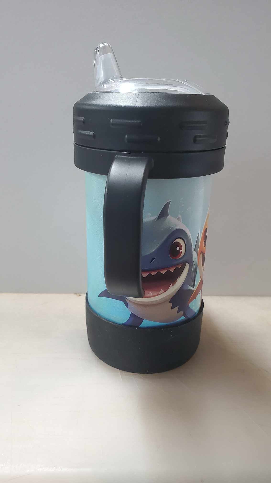Baby Sharks Cute Kids - Sippy Cup w/ Removable Handles