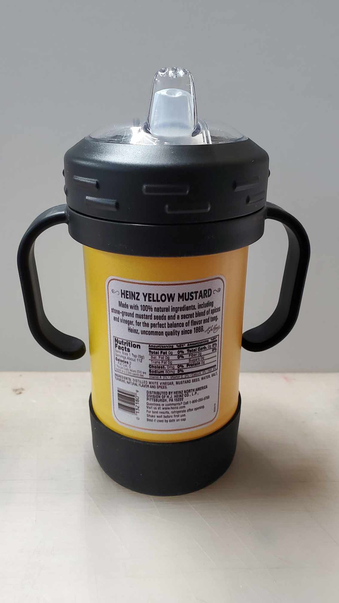 Heinze Mustard  - Sippy Cup