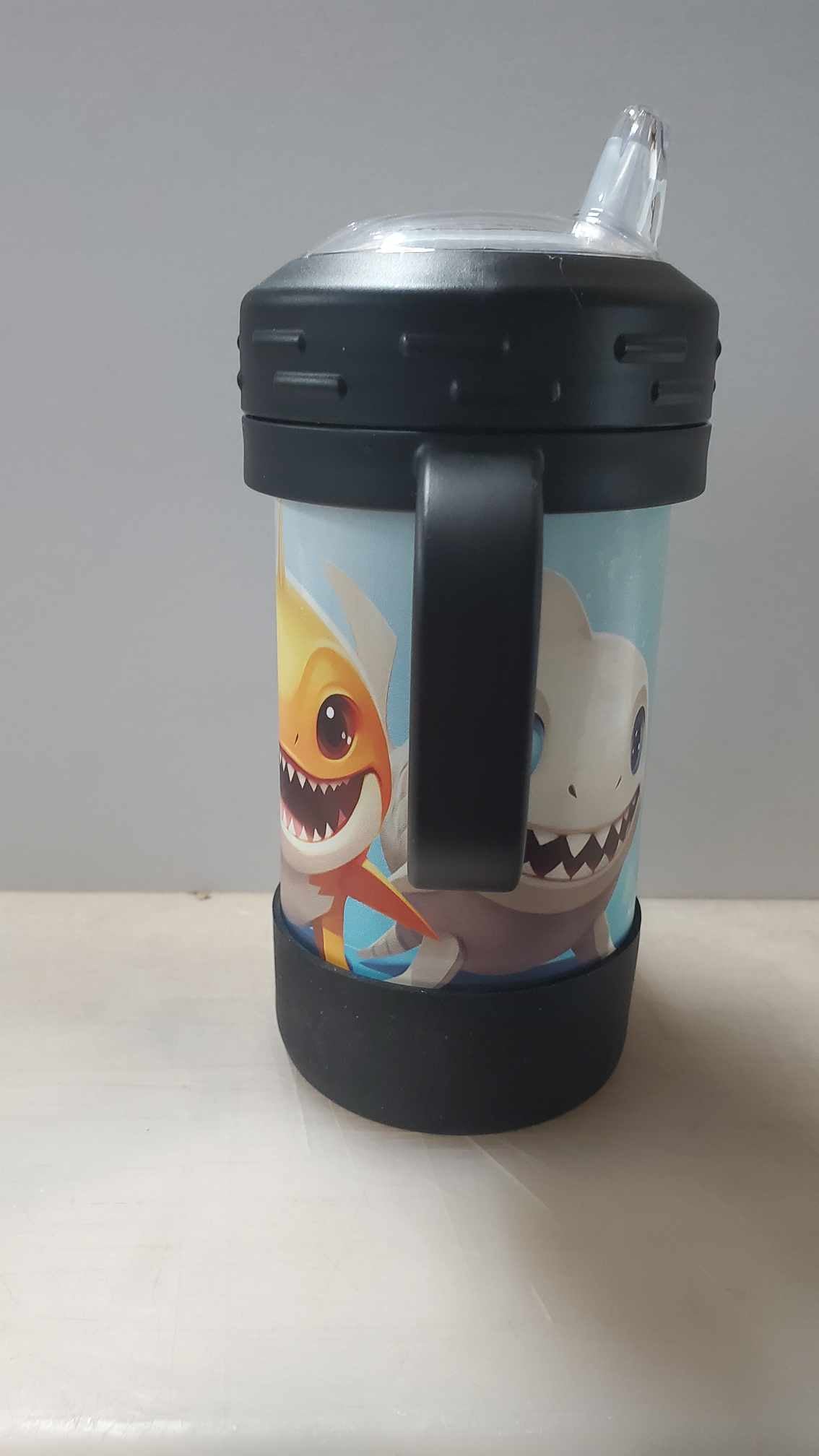 Baby Sharks Cute Kids - Sippy Cup w/ Removable Handles