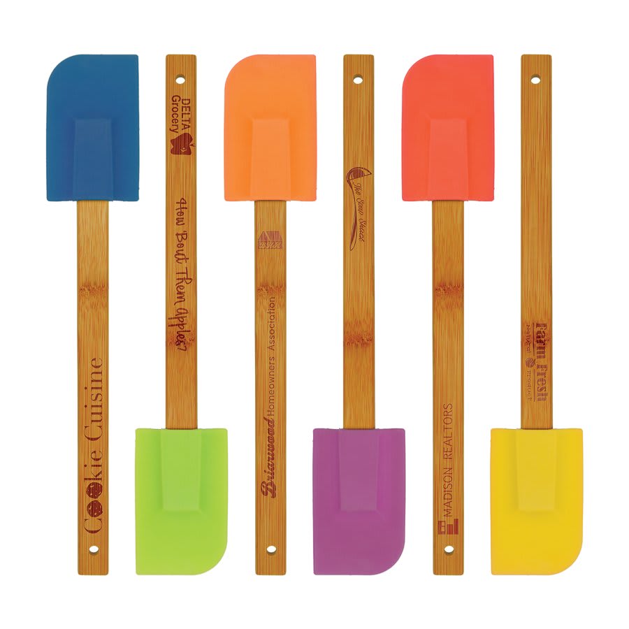 Silicone Spatula with Bamboo Handle 11 3/4"