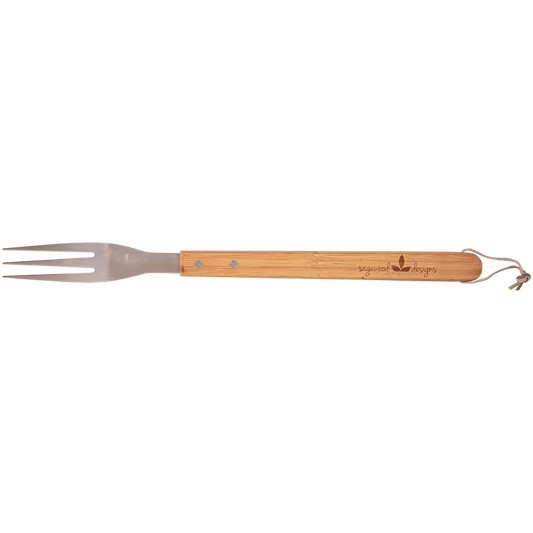 Bamboo Barbeque Fork  - 16 1/4"