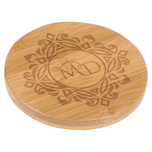 Bamboo Coaster - 3 1/2" Round