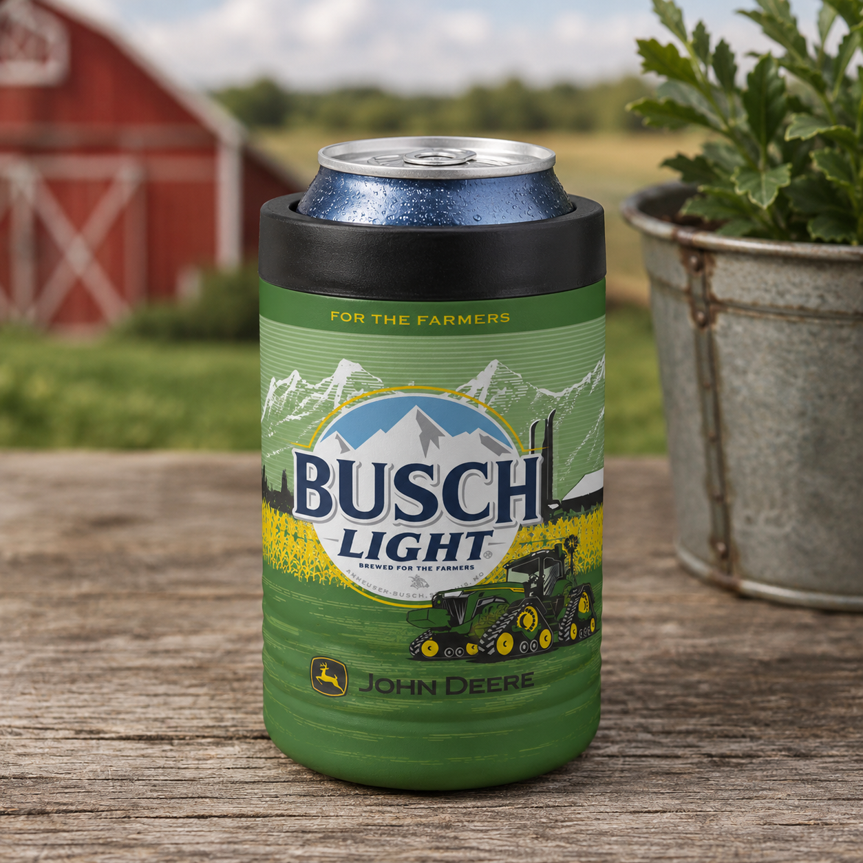 Busch Light - JD Farmers Deere - Corn- Beverage holder