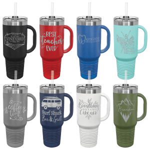 40 oz. Polar Camel Travel Mug with Handle