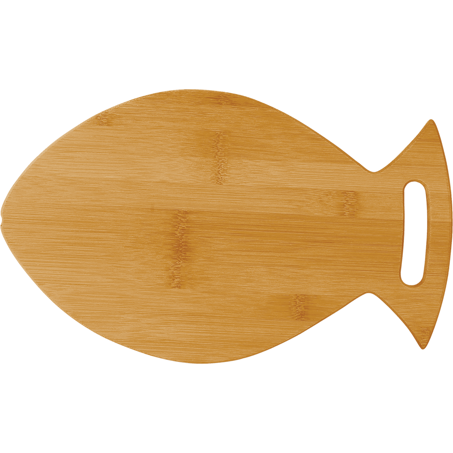Bamboo Fish Shaped Cutting Board  -  14" x 8 1/2"