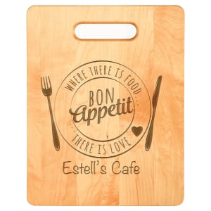 Maple Cutting Board -   11 1/2" x 8 3/4"