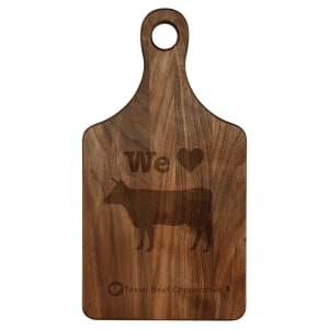 Walnut Paddle Shape Cutting Board - 13 1/2" x 7"