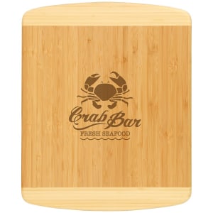 Bamboo 2-Tone Cutting Board - 13 1/2" x 11 1/2"
