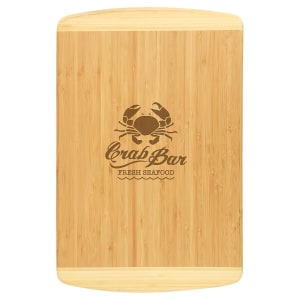 Bamboo 2-Tone Cutting Board - 18" x 12"