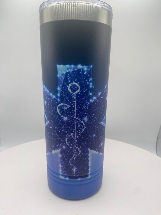 Star of Life - UV printed tumbler