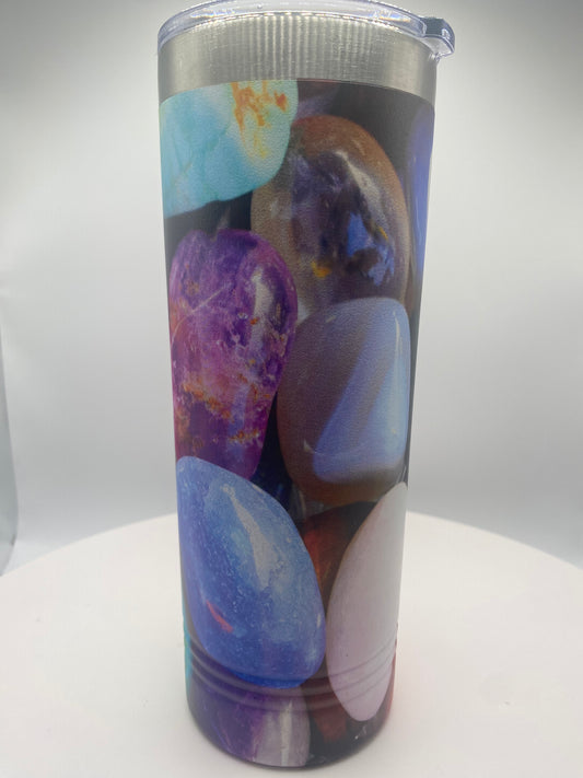 Agate / stones - UV printed tumbler