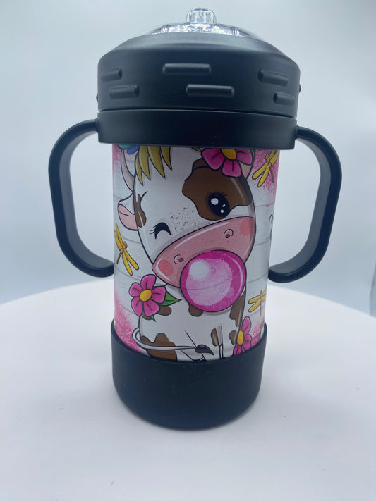 Cow - Sippy Cup - UV printed