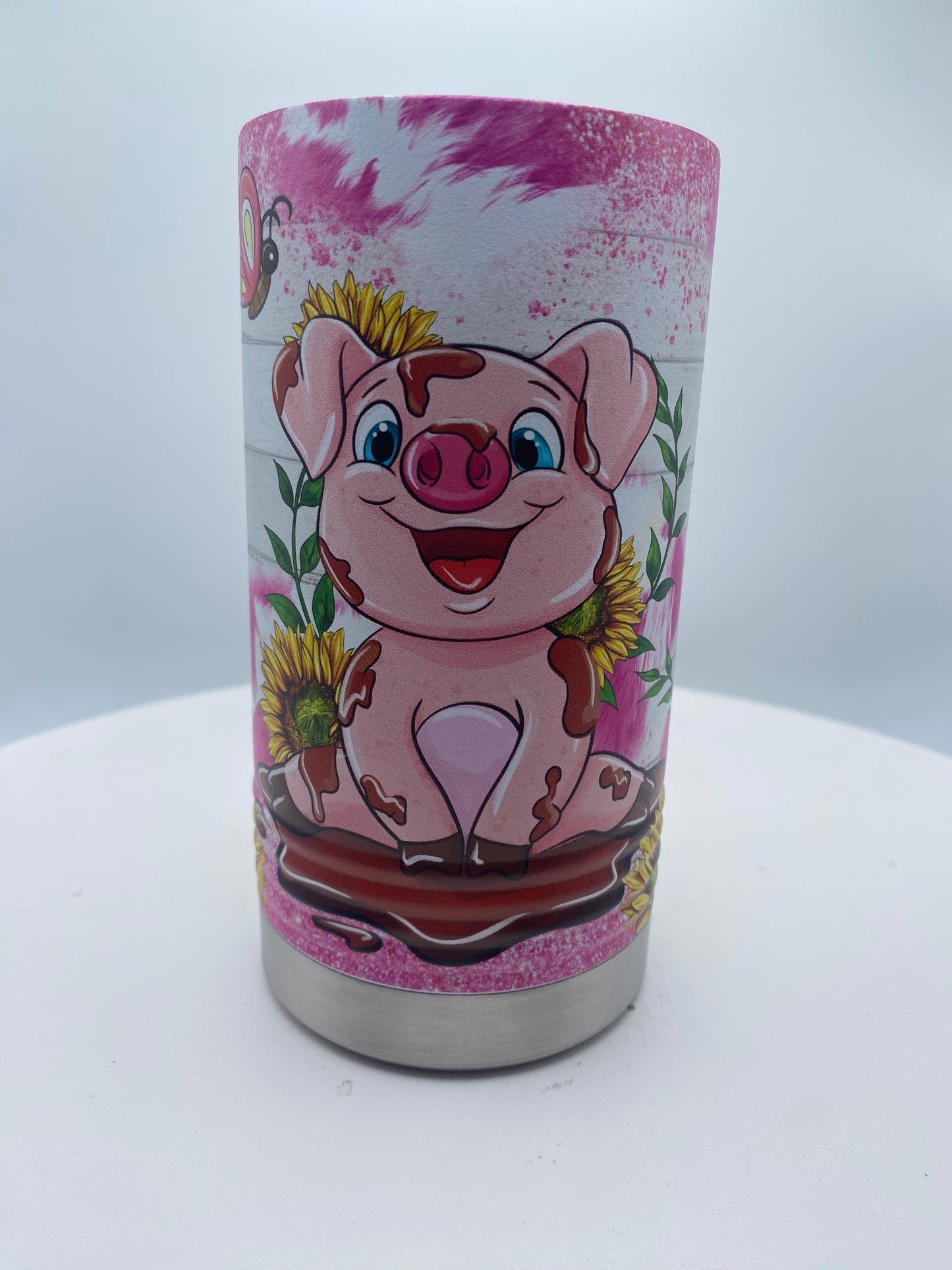 Pig - Sippy Cup - UV Printed
