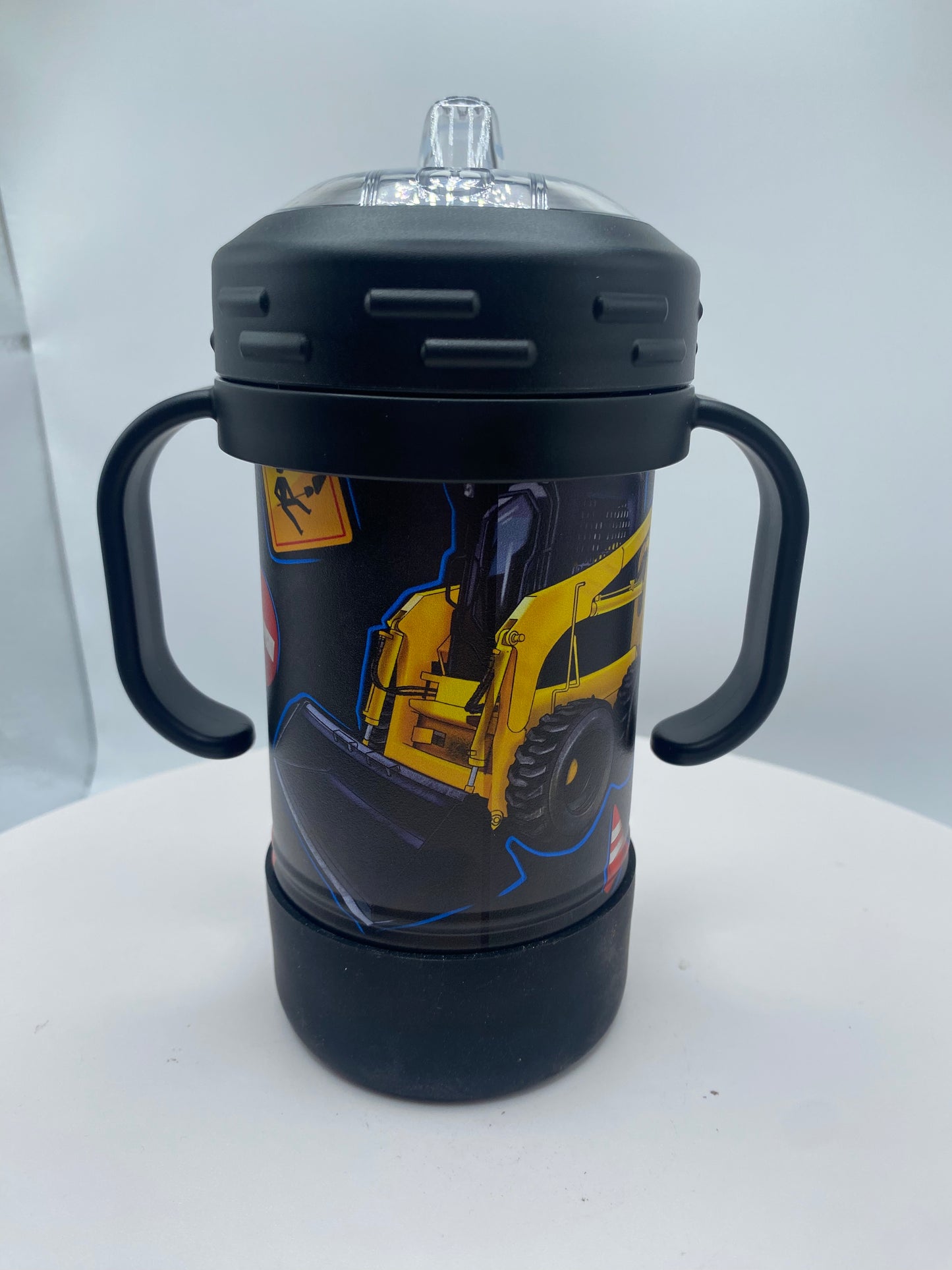 Excavator - Sippy Cup - UV printed