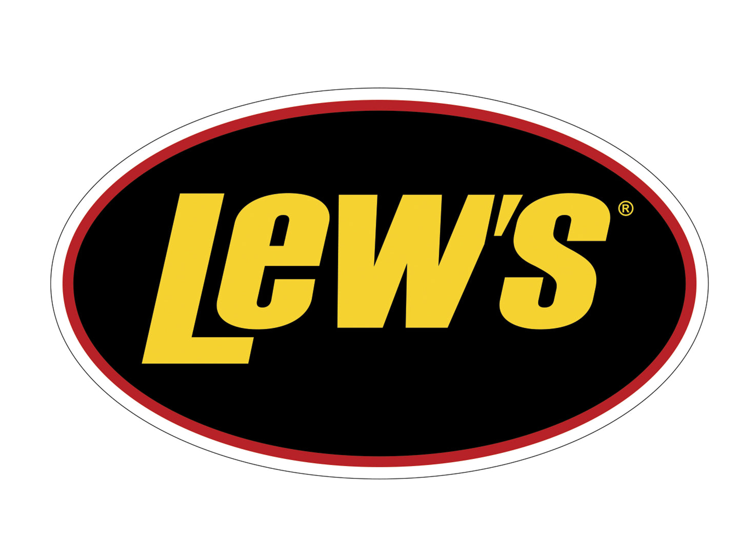 Lew's Professional Carpet Graphic Decal Sticker for Fishing Bass Boats