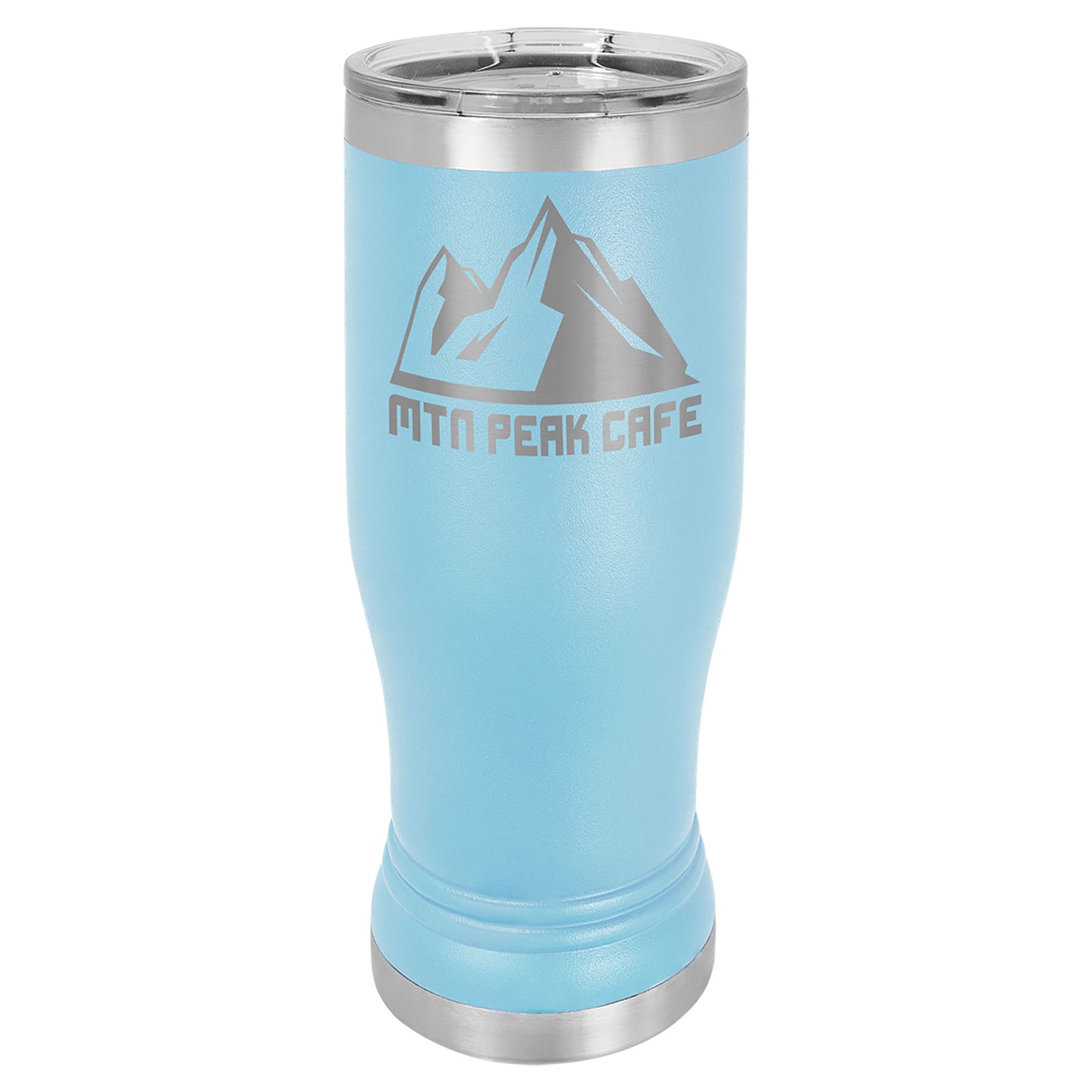 14 oz. Polar Camel Pilsner w/Clear Lid