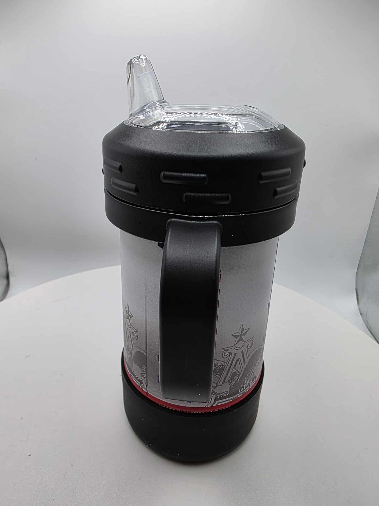 Natural Light Ice Insulated Sippy Cup Full Wrap UV Printed Color Beer Inspired