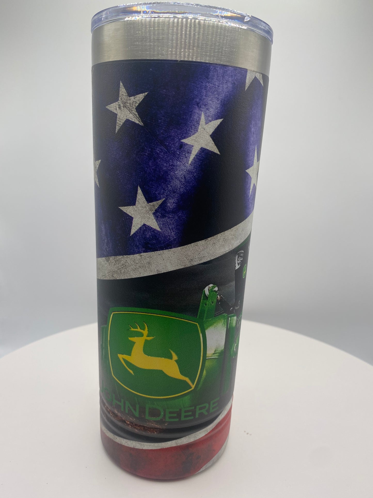 JD Tractor - Skinny Tumbler