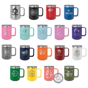 Mug with lid - 15 oz.